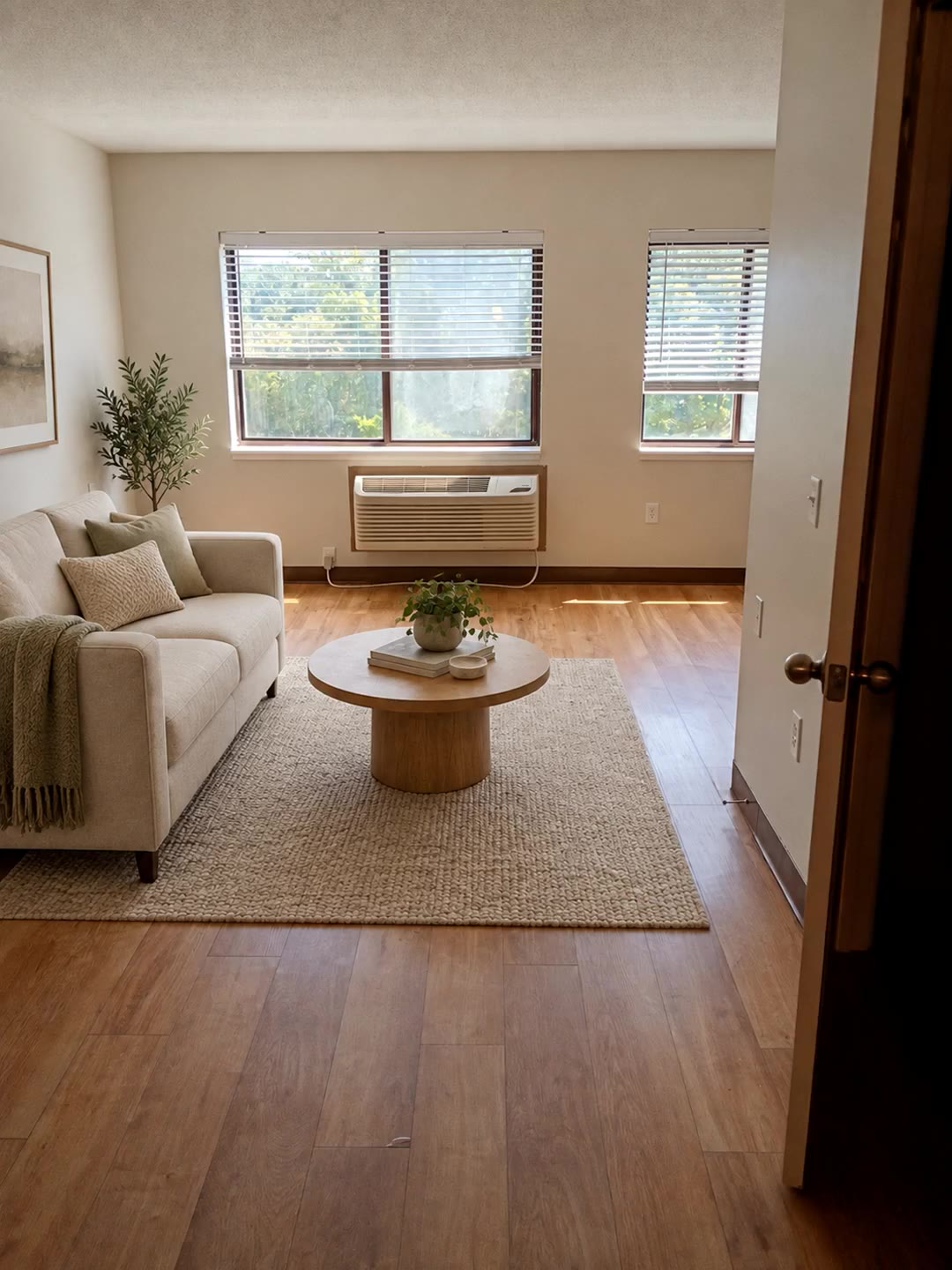 Studio interior shown in the supplied unit preview